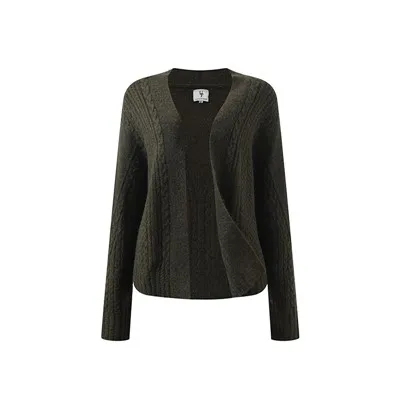Pull cardigan surdimensionné ouvert sur le devant