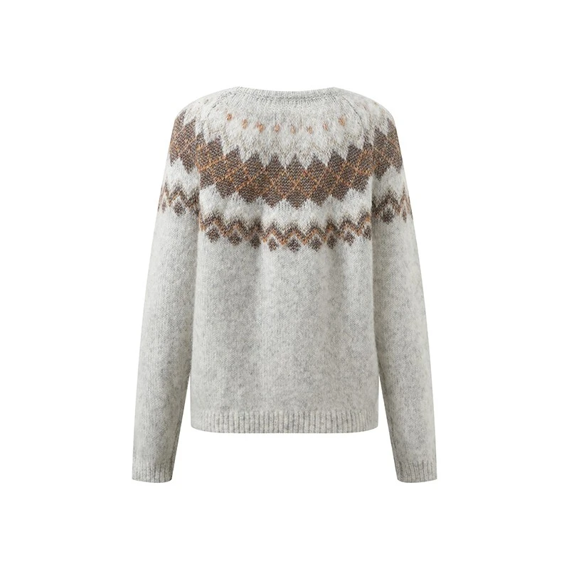 Women's Vintage Fair Isle Sweater-1